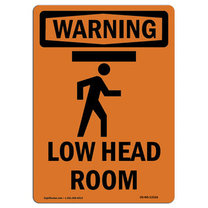 Low Head Room With Symbol