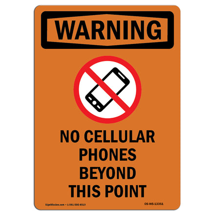 No Cellular Phones Beyond This Point