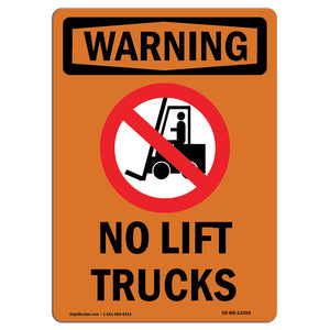 No Lift Trucks With Symbol