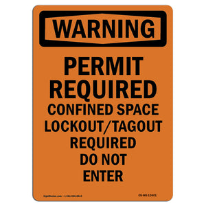 Permit Required Confined Space Lockout Tagout