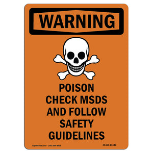 Poison Check MSDS Follow Safety Guidelines