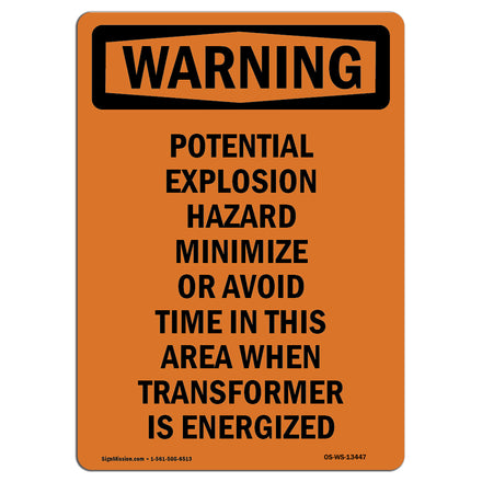 Potential Explosion Hazard Minimize