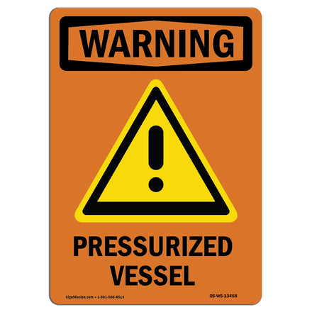 Pressurized Vessel With Symbol