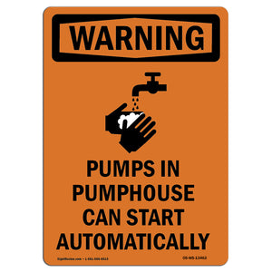 Pumps In Pumphouse Can Start With Symbol