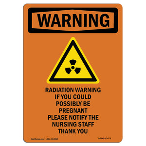 Radiation Warning If You Could With Symbol