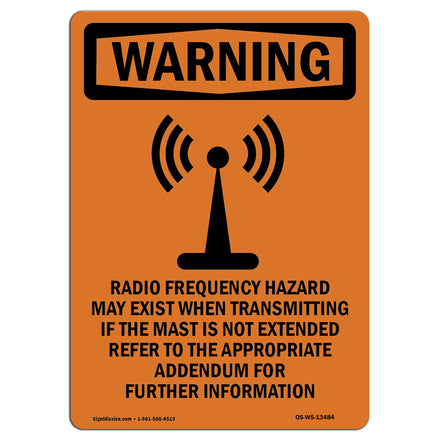 Radio Frequency Hazard May Exist With Symbol
