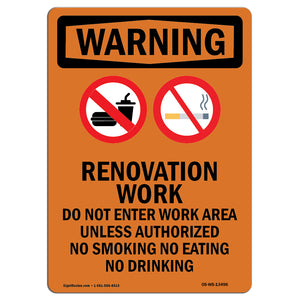 Renovation Work Do Not Enter Work Area