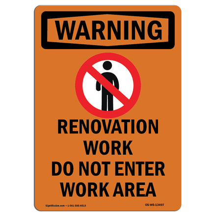 Renovation Work Do Not Enter Work Area