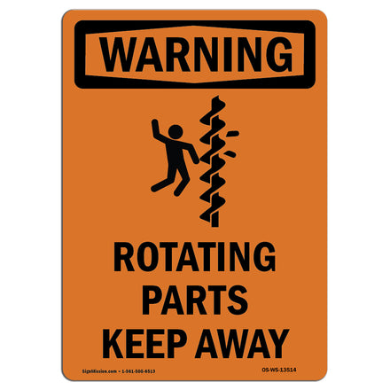 Rotating Parts Keep Away With Symbol