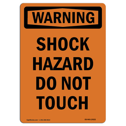 Shock Hazard Do Not Touch