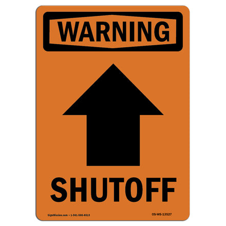 Shutoff [Up Arrow] With Symbol