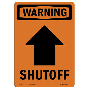 Shutoff [Up Arrow] With Symbol