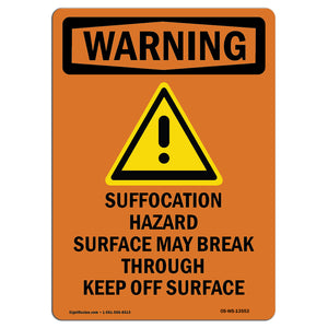 Suffocation Hazard With Symbol