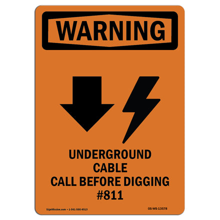 Underground Cable Call #811 Bilingual