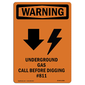 Underground Gas Call #811 Bilingual