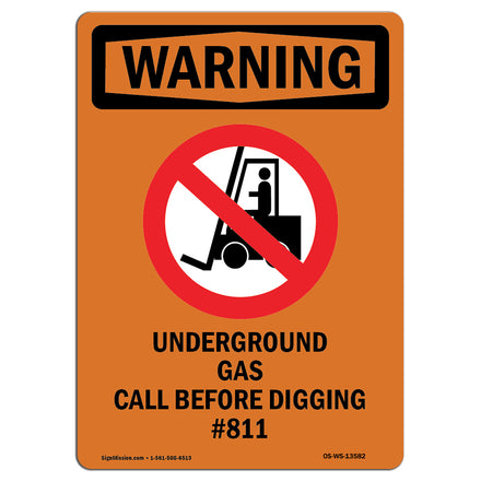 Underground Gas Call #811 Bilingual