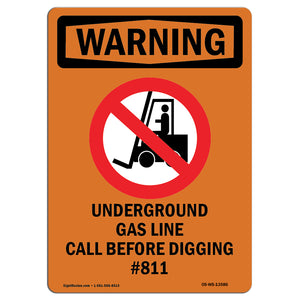 Underground Gas Line Call #811 Bilingual