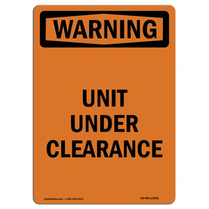 Unit Under Clearance