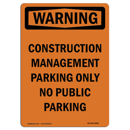 Construction Management Parking