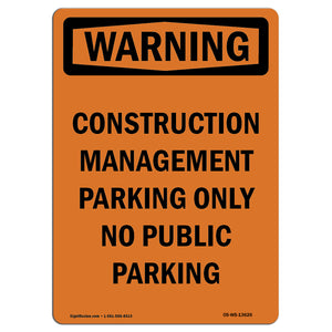 Construction Management Parking