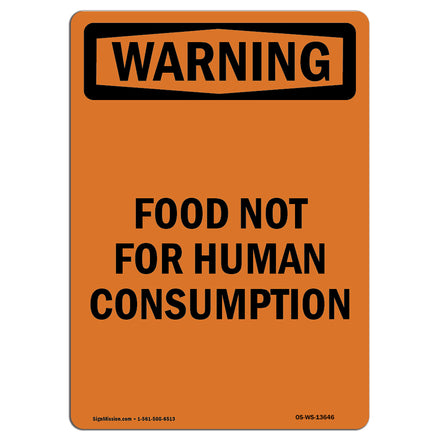 Food Not For Human Consumption