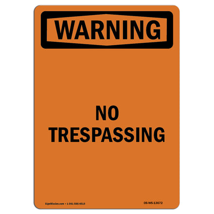 No Trespassing