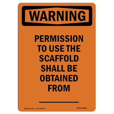 Permission To Use The Scaffold Obtained