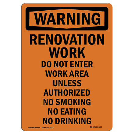 Renovation Work Do Not Enter