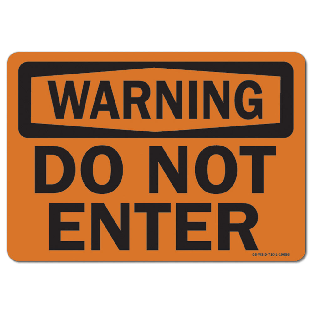 Do Not Enter