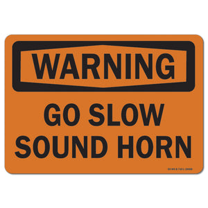 Go Slow Sound Horn