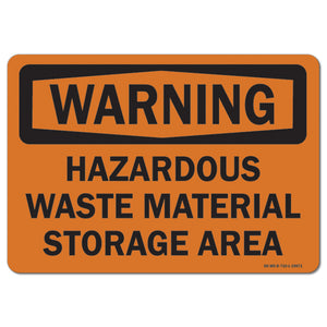 Hazardous Waste Material Storage Area