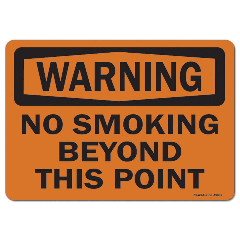 No Smoking Beyond This Point