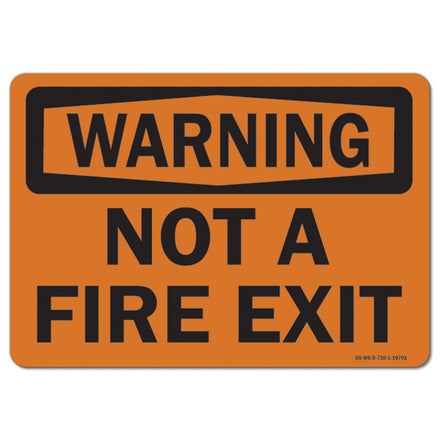 Not A Fire Exit