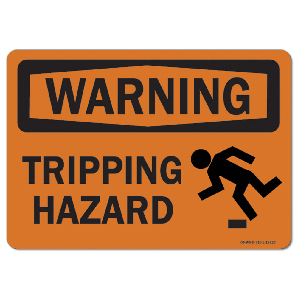 Tripping Hazard with Graphic