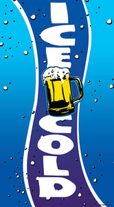 Ice Cold Beer Vinyl Decal Sticker