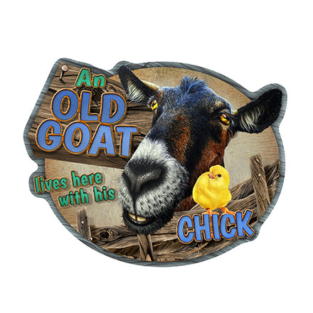 Old Goat And His Chick