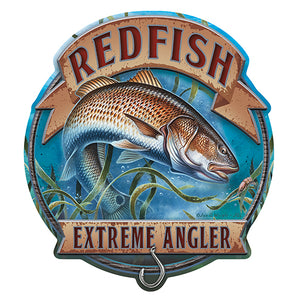 Redfish Extreme Angler Fishing Vinyl Decal Sticker