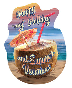 Happy "Any" Holiday & Summer Vacations Vinyl Decal Sticker