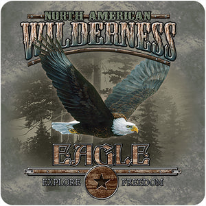 Eagle Wilderness Vinyl Decal Sticker