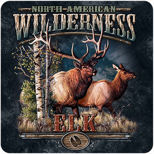 Elk Wilderness Vinyl Decal Sticker