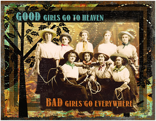 Good Girls Bad Girls Vinyl Decal Sticker