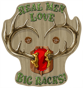 Love Big Racks Vinyl Decal Sticker