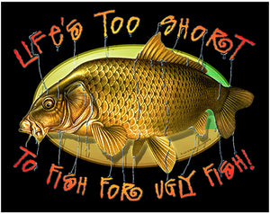 Ugly Carp Vinyl Decal Sticker