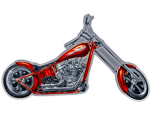 Classic Chopper Vinyl Decal Sticker