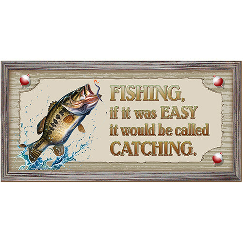 Fishing, If It Was Easy It Would Be Called Catching Vinyl Decal Sticker