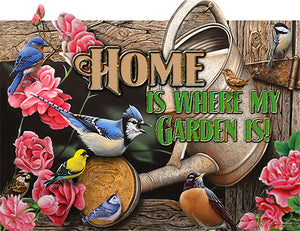 Home Is Where My Garden Is! Vinyl Decal Sticker
