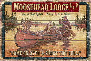 Moosehead Lodge Vinyl Decal Sticker