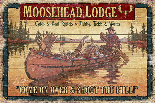 Moosehead Lodge Vinyl Decal Sticker