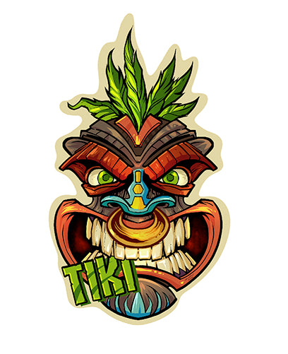 Tiki Guy Novelty Sign
