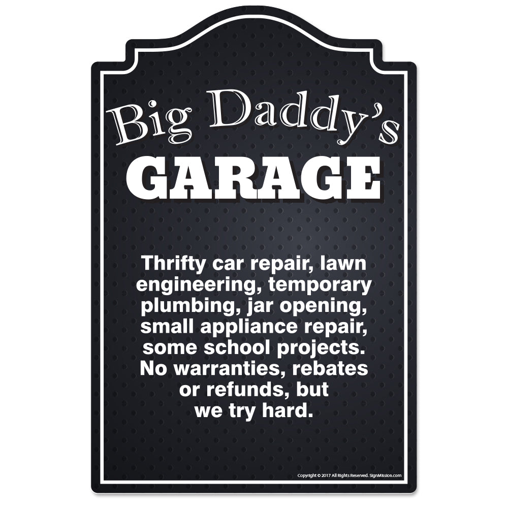 Big Daddy Vinyl Decal Sticker